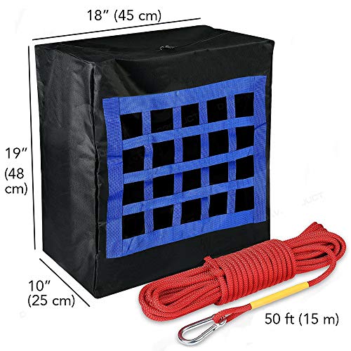 ISOP Fire Evacuation Device for Pets up to 55 lb, Medium 19"x18"x10" - Emergency Fire Safety Tool for Pets