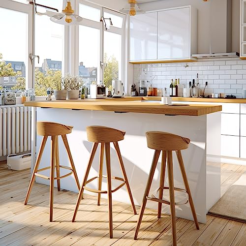 WEKIS 10 Inch L Shape Heavy Duty Countertop Support Brackets 3 Pack - Hidden Steel Shelving Hardware for Granite and Quartz Countertops