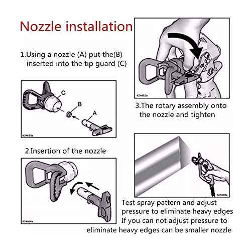 HOT 2/3/4/5/6 Series Airless Spray Gun Tip For Titan Wagner Paint Sprayer 655 1pcs