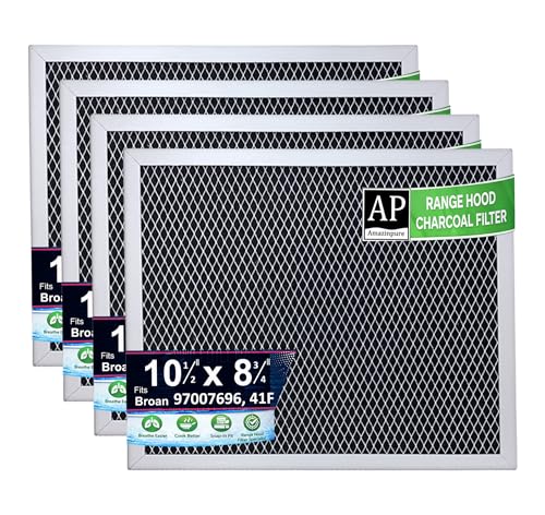 Range Hood Filter 4x8.75 x 10.5 in for Broan Nutone 97007696 41F | Amazinpure