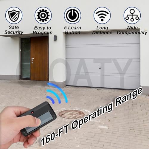GIOATY 2-Pack Garage Door Remote Compatible with Chamberlain LiftMaster Craftsman 891LM