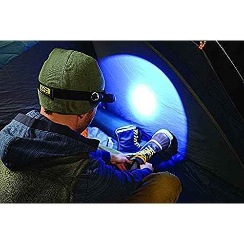 Nite Ize Headband Flashlight Holder, Fits Most Small Flashlights For Hands-Free Use, Black (NPO-03-01)