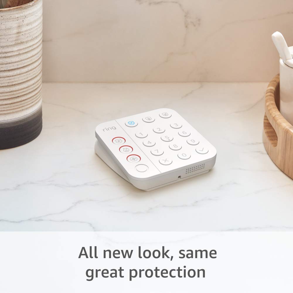 Ring Alarm 8-Piece Kit with Ring Battery Doorbell Plus and Spotlight Cam Plus, Battery