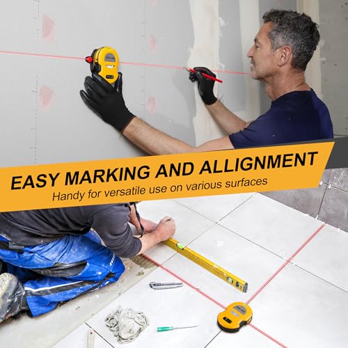 Prexiso Multi Surface Laser Level with LED Light & Vial for Accurate Alignment