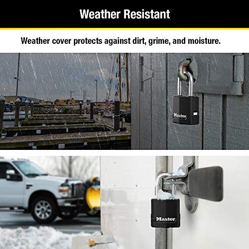 Master Lock Magnum Heavy Duty Keyed Padlock 1 Pack Outdoor Security Lock M115XDLF