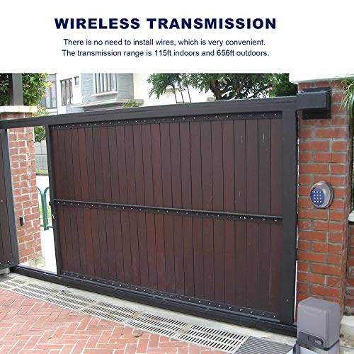 Wireless Outdoor Keypad for CO-Z Sliding Gate Operator - Secure Entry System