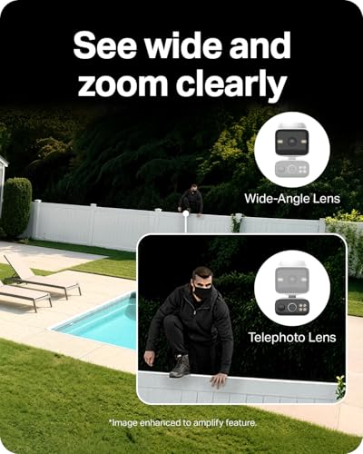 Tapo 2K Dual-Lens Pan/Tilt Security Camera Kit with Solar Power