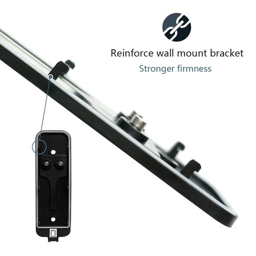 Blink Doorbell Backplate, Blink Doorbell Mount, Upgrade 2 Holes Metal Tab Blink Doorbell Backplate Replacement, Blink Doorbell Accessories, Mounting Plate with Blink Key Replacement