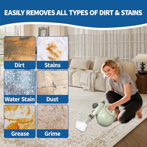 NXPPYY 16-Pack Universal Microfiber Cloths for Steam Cleaners – Replacement Pads
