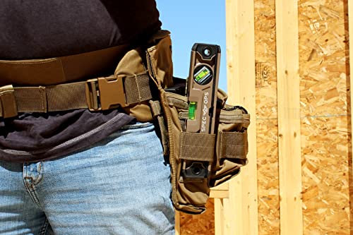 Spec Ops 10" Magnetic Torpedo Level with Tourniquet Bungee System – Framing & Layout