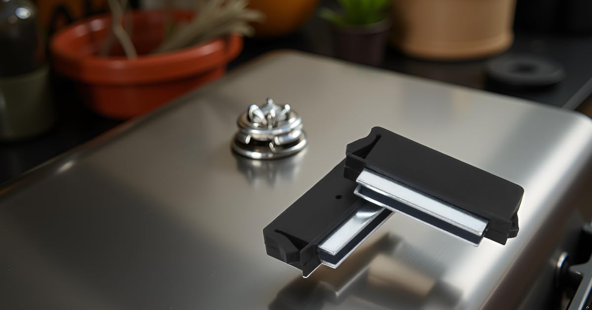 Zfegto 91357 Door Magnet for Weber Grills, Compatible with Many Genesis, Elite, Spirit Series Grills 2007 and Newer, 2 Pcs