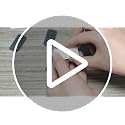 Jiayi Silver 6 Pack Ultra Thin No Drill Magnetic Cabinet Door Catch - Strong Adhesive Stainless Steel Latches for Kitchen & Bathroom