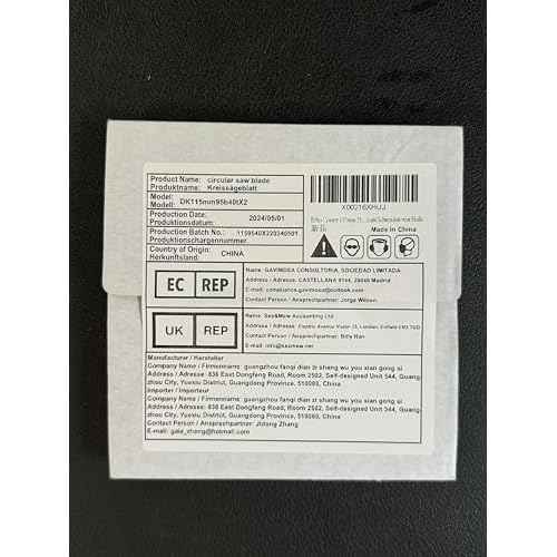 4-1/2 Inch Ultra-Thin Fine Finish Wood Cutting Circular Saw Blades, 3/8 Inch Arbor, 40-Tooth, 2-Pack