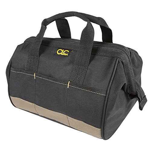 Custom Leathercraft1161 12 in. Standard Big Mouth Bag, 14 Pocket