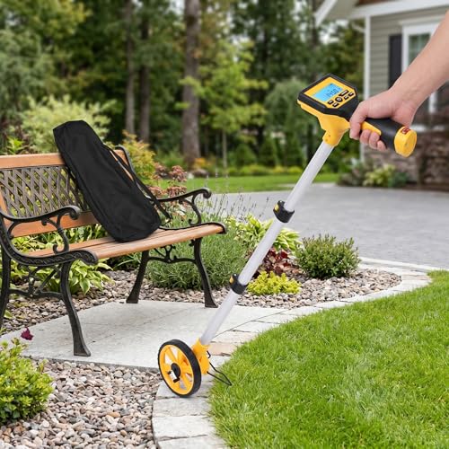 Garosa Digital Measuring Wheel 23-40in, 0.03ft/ft/in/cm, Portable Handy