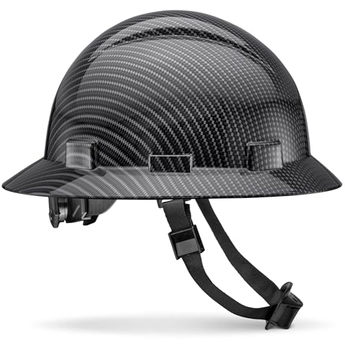 Updated Acerpal Full Brim Hard Hat, Padded, OSHA Type 1 Class E, G, & C Construction Safety Approved Hardhats, Designed, Hard Hats for Men, Cascos De Construccion Helmet.