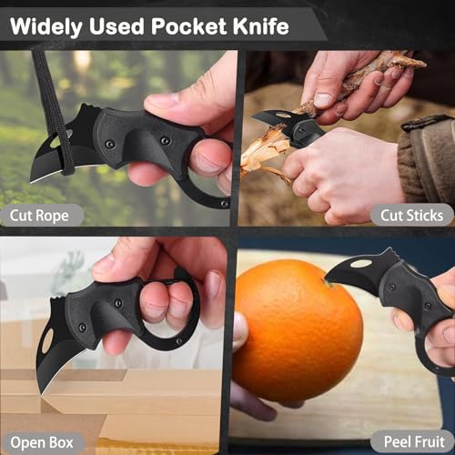 Small Pocket Knife for Men,Gifts For Father EDC Gadgets with 1.34inch Blade for Everyday Carry, Gifts for Men Dad Husband, Christmas Stocking Stuffers Gifts for Him and Her