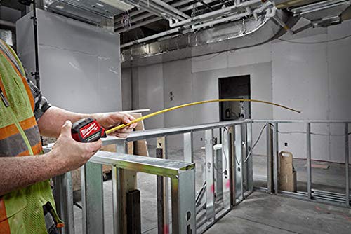 Milwaukee 48-22-0325 Compact Wide Blade Magnetic Tape Measure 7.6m