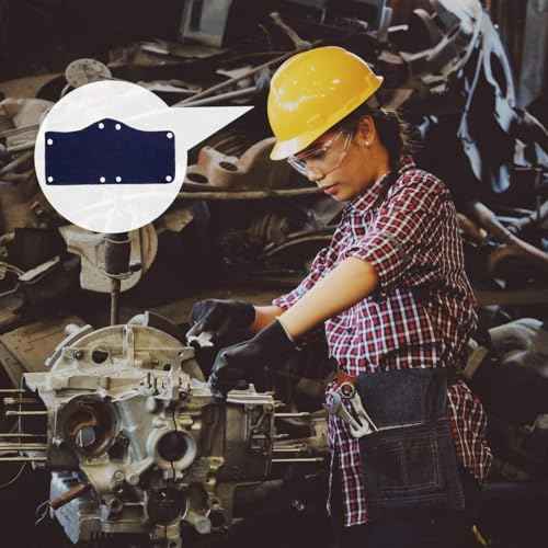 Cotton Hard Hat Sweatband Reusable Terry Cloth Snap-On Sweatband Liner Washable Hard Hat Accessories