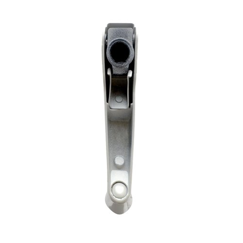 Casement Window Crank Handle Replacement with Folding Low Profile Design, Durable White Finish, Works On Casement and Awning Windows. Fits Milgard Windows and Some Other Window Brands.
