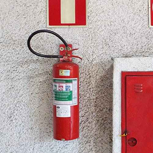 Fire Extinguisher Mount, Wall Hook, Fire Extinguisher Bracket up to 40 lbs Extinguishers, Suitable for Big and Small Fire (2 Brackets)