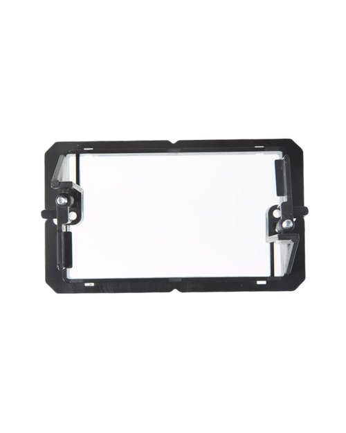 ANONION 22 Pack Single Gang Multipurpose Drywall Wall Plate Low Voltage Mounting Bracket Device Black