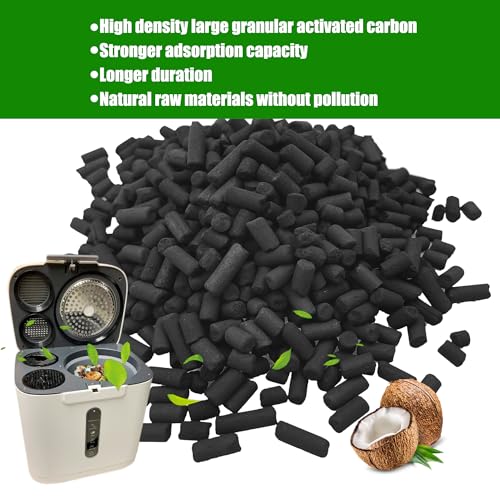 Odor-Absorbing Carbon Refills for Fylecen Kitchen Compost Bin