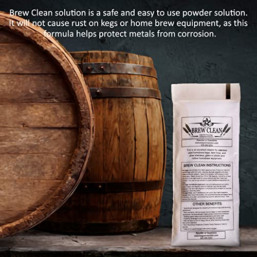 Kegconnection Brew Clean 1 lb Beer Line Cleaning Powder for Kegerators