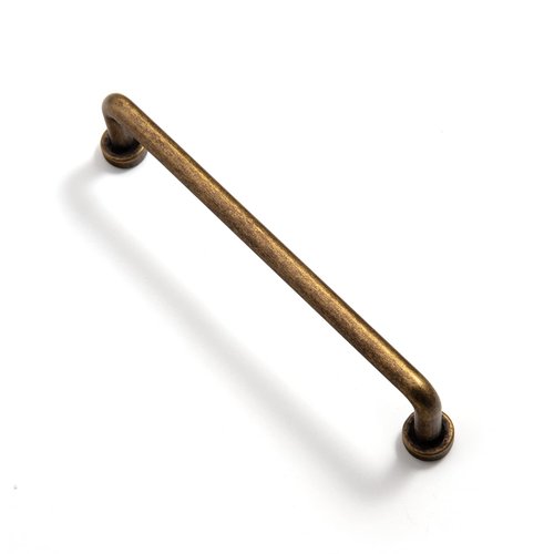 Goo-Ki 6 Pack 5'' Center to Center Antique Brass Cabinet Bar Pulls Vintage Drawer Handles Closet Classic Retro Home Kitchen Improvement Hardware