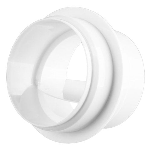 Tofficu Duct Connector Air Backflow Damper Flexible Vent Blocker for Hvac Systems Easy Install Non Return Valve for Air Conditioning Exhaust Fans Smooth Surface Design