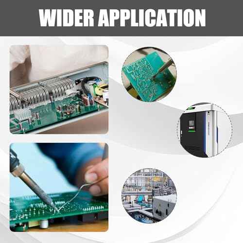 4PCS 510 Thread Magnetic Adapter Kit, Universal Threaded Screw Converter for Soldering Iron, Metal Connector Adapters for Circuit Board Repair Tools