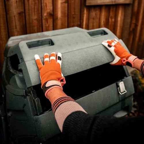 Wells Lamont Women's HydraHyde Leather Work Gloves 2 Pair Pack Medium Water Resistant Breathable Durable