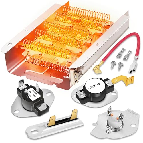 279838 Dryer Heating Element Kit for Whirlpool Maytag Kenmore Amana Roper Admiral