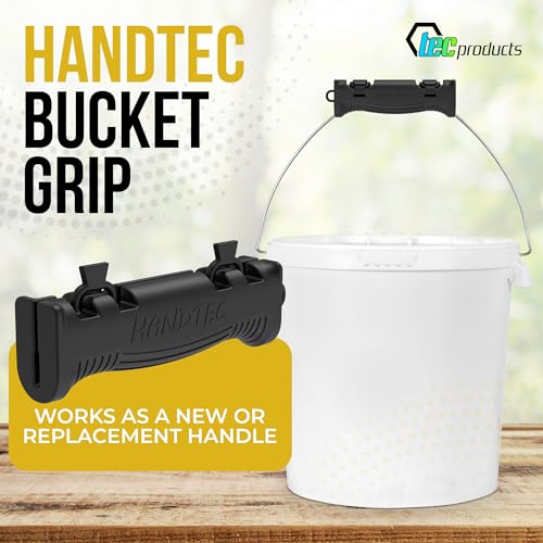 HandTec Bucket Handle Grip - Replacement Rubber Handle (1 Pack) TEC Products