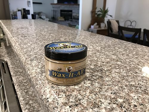 Howard Wax-It-All Food-Grade Beeswax Wood Polish 9 Fl oz - Protective Furniture & Surface Finish