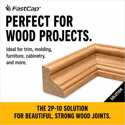 FastCap 80208 2P-10 Thick Wood Adhesive Glue 2.25 Oz Refill for Professional Woodworking