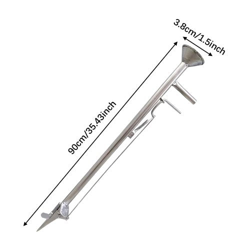 MYCENSE Sowing Seed Sower Dispenser Seed Dibber Handheld Transplanting Tool Bulb Planter for Lawn Spinach Vegetable Lettuce Potato
