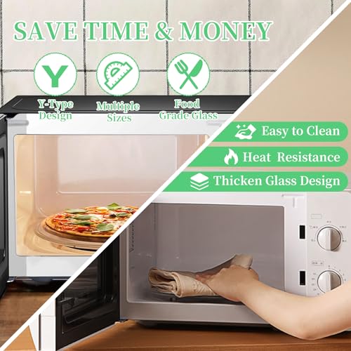 10.5" Universal Microwave Plate Replacement Glass Turntable – Fits LG, GE, Panasonic, Frigidaire, Farberware & More