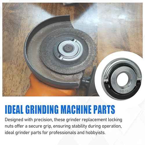 05-59-0015 5/8-11 Fits for Milwaukee Angle Grinders FIXTEC Nut£¬for 2783-20 2785-20 2-Pack