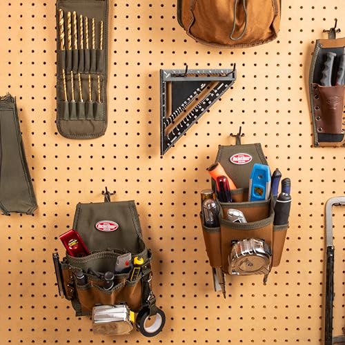 Bucket Boss - Tool Pouch with FlapFit, Pouches - Original Series (54140) , Brown
