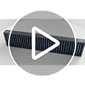 5230W1A003A Microwave Charcoal Filter Replacement for LG/Kenmore (Black, 1pc)