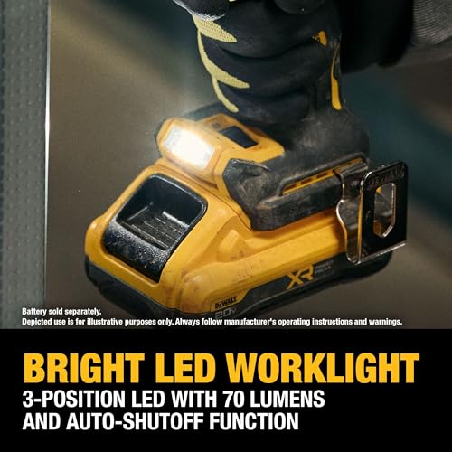 DEWALT 20V MAX XR Brushless Cordless 1/2 in. Hammer Drill (Tool Only) - Model DCD806B