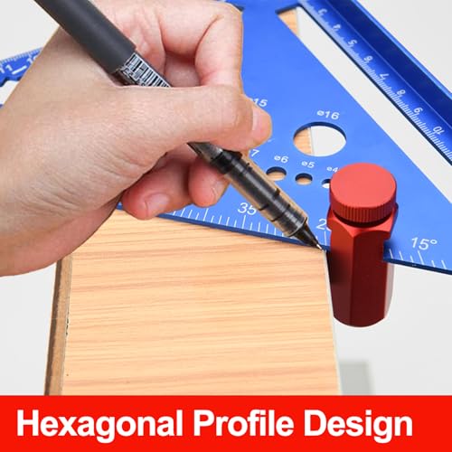 Tall Stair Gauges for Framing Square with Holder and Hook, Jig Speed