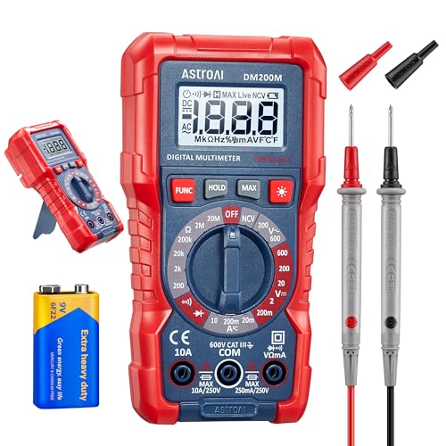AstroAI Digital Multimeter TRMS Volt Meter for AC/DC Voltage & Current Testing