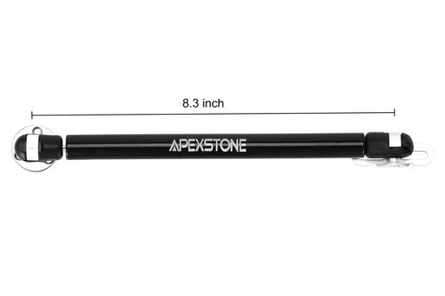 Apexstone Soft Close Box Hinges, Safety Hinge, Soft Close Hinge, Slow Closing Hinges for Toy Chest Toy Box, Set of 2