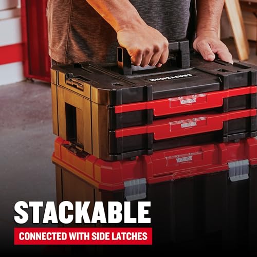 CRAFTSMAN Plastic Tool Box With Drawers, Organizer and Storage (CMST17804)