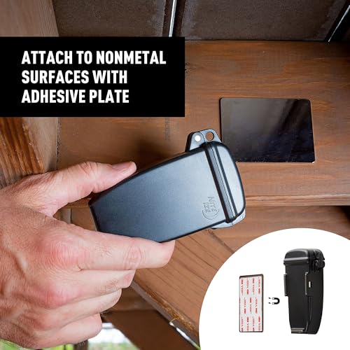 Nite Ize Hideout Large Waterproof Magnetic Key Box - Secure Outdoor Key Hider