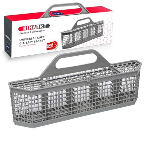 BIHARNT WD28X10128 Universal Dishwasher Silverware Basket - Fits GE/Whirlpool/Maytag
