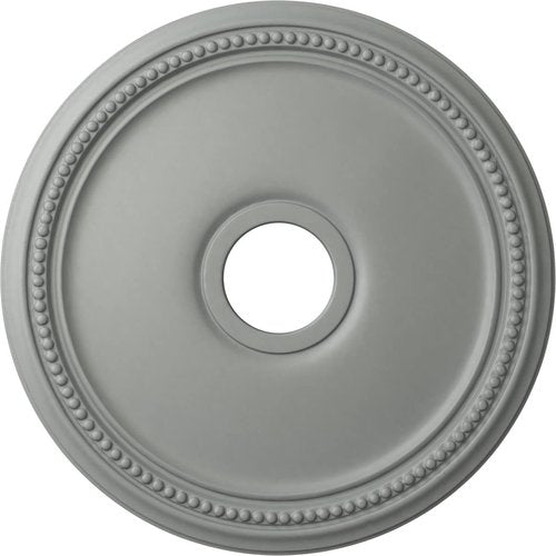 Ekena Millwork CM18DI Diane Ceiling Medallion, 18"OD x 3 5/8"ID x 1 1/8"P (Fits Canopies up to 5 3/8"), Factory Primed