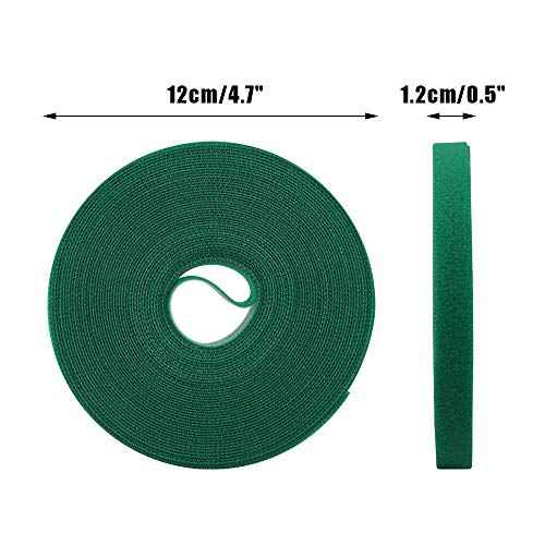 KINGLAKE GARDEN Plant Tape Garden Ties 65.6 Feet 1/2'' Twist Ties for Plants Support, Garden Plant Tape for Climbing Plants, Gardening, Home, Office